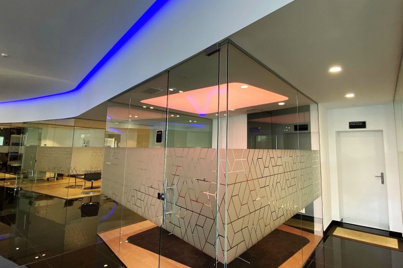 Techos tensados oficinas